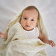 LullaLove Coperta in lana merino Coconut