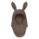 Huttelihut Cappello a orecchie lunghe in lana marrone melange