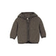Huttelihut Giacca con cappuccio da bambino marrone melange