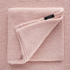 LullaLove, coperta in lana merino rosa cipria, rosa cipria