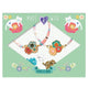 Djeco Set di braccialetti per bambini Braccialetti dell'amicizia Fiori