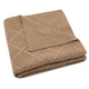 Jollein Coperta Check Knit Biscuit 100 x 75 cm