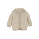 Huttelihut Giacca da bambino con cappuccio Camel Melange