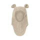 Huttelihut Passamontagna in lana per bambini con orecchie Camel Melange