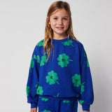 Bobo Choses Felpa Lucky Clover bambino all over Blu