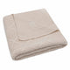 Jollein Coperta Check Knit Oatmeal 100 x 75 cm