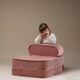 Wigiwama Sedia per bambini Pink Mousse Flip