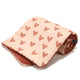 La Millou Coperta Cotto L 110x140 cm Heartbeat Pink
