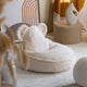 Wigiwama Sitting Bag Crema Orso Bianco