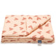 La Millou Trapunta per neonati Bamboo Heartbeat Rosa L 110x140 cm