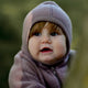 Mikk Line Maglione a camino da bambino in lana merino Twilight Mauve