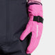 Didriksons guanti invernali da dito Biggles Rosa dolce