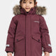 Didriksons Parka per bambini Bjarven Anemon Giacca rossa