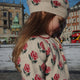 Konges Slojd Maglia di lana per bambini con colletto Belou Knit Rose