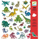 Djeco Adesivi 160 pz. Dinosauri