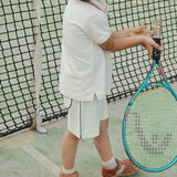 Konges Slojd Pantaloncini da bambino Florian Bianco antico