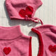 Konges Slojd Maglione da camino per bambini Collette Rosa