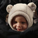 Konges Slojd Berretto per bambini con orecchie Safa Oxford Tan