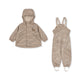 Konges Slojd Set da pioggia per bambini Palme Stripe La Mer