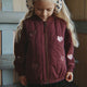 Konges Slojd Bomber per bambini con paillettes Juno Decadent Chocolate
