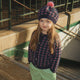 Konges Sløjd Cardigan in maglia da bambino con lana Belou Rose