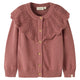 Lil' Atelier Cardigan in maglia bimba NMFNODA, Withered Rose