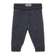Huttelihut Pantaloni della tuta in lana Wollfleece Ombre Blue Melange