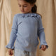 Lil' Atelier Camicetta per bambina Blu Zen NMFTANSY