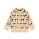 Konges Sløjd Cardigan in maglia con colletto Belou Cherry
