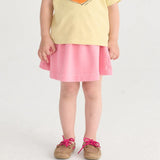 Bobo Choses Gonna in pile rosa per bambine