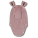 Huttelihut Passamontagna bambino in lana a righe con orecchie Woodrose