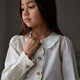 Lil' Atelier T-shirt in cotone biologico NMFOLA Turtledove