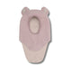 Huttelihut Passamontagna da bambino in pile di lana a righe con orecchie, Woodrose