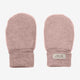 Huttelihut Muffole neonato in pile di lana merino Mahogany Rose
