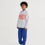 Bobo Choses Pantaloni jogger da bambino stampati Cocoon blu