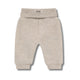 Huttelihut Pantaloni bambini in lana merino Camel Melange