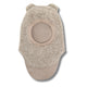 Huttelihut Passamontagna in lana con orecchie Wool Teddy Camel Melange