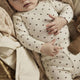 Lil' Atelier body slim a maniche lunghe per bebé Turtledove Ladybug NBNLAGO