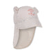 Konges Slojd Cappello da sole per bambini con orecchie Aster Stripe Bluie