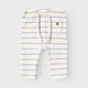 Lil' Atelier Pantaloni bambino Latte di cocco Blu Zen NBMKAIL