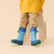 Affenzahn Stivali da pioggia imbottiti per bambini barefoot Puddly Bird of Paradise