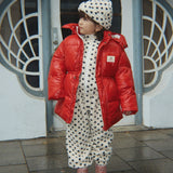 Konges Slojd Giacca puffer da bambino Seanna Scarlet Sage
