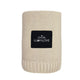 Lullalove Coperta in bambù grande 100x120 cm Latte Caffè beige