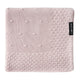 Lullalove Coperta di bambù 80x100 cm Popcorn Rosa cipria