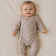 Noppies Tuta per neonato Nevis Taupe Melange