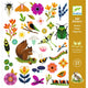 Djeco Adesivi per bambini Giardino 160 pz.