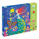 Djeco Set artistico di sirene a mosaico per bambini 