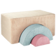 Wigiwama baby pouf Playset Marrone Zucchero Arcobaleno