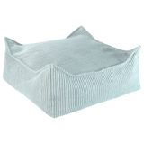 Wigiwama Pouf quadrato per bambini Verde menta