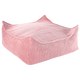Wigiwama Pouf quadrato Ottoman Rosa Mousse